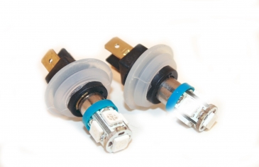 HIGH OUTPUT 5-SMD LED BULBS -BLUE (BA9S)