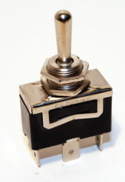 Switch - Toggle On Off On  3-Way  Switch - Metal