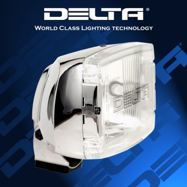 850H SERIES LED DRIVING LIGHT KIT -CHROME (PAIR)
