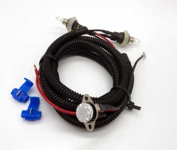 LENS DEFROST ELEMENT WITH HARNESS FOR LED HEADLIGHTS