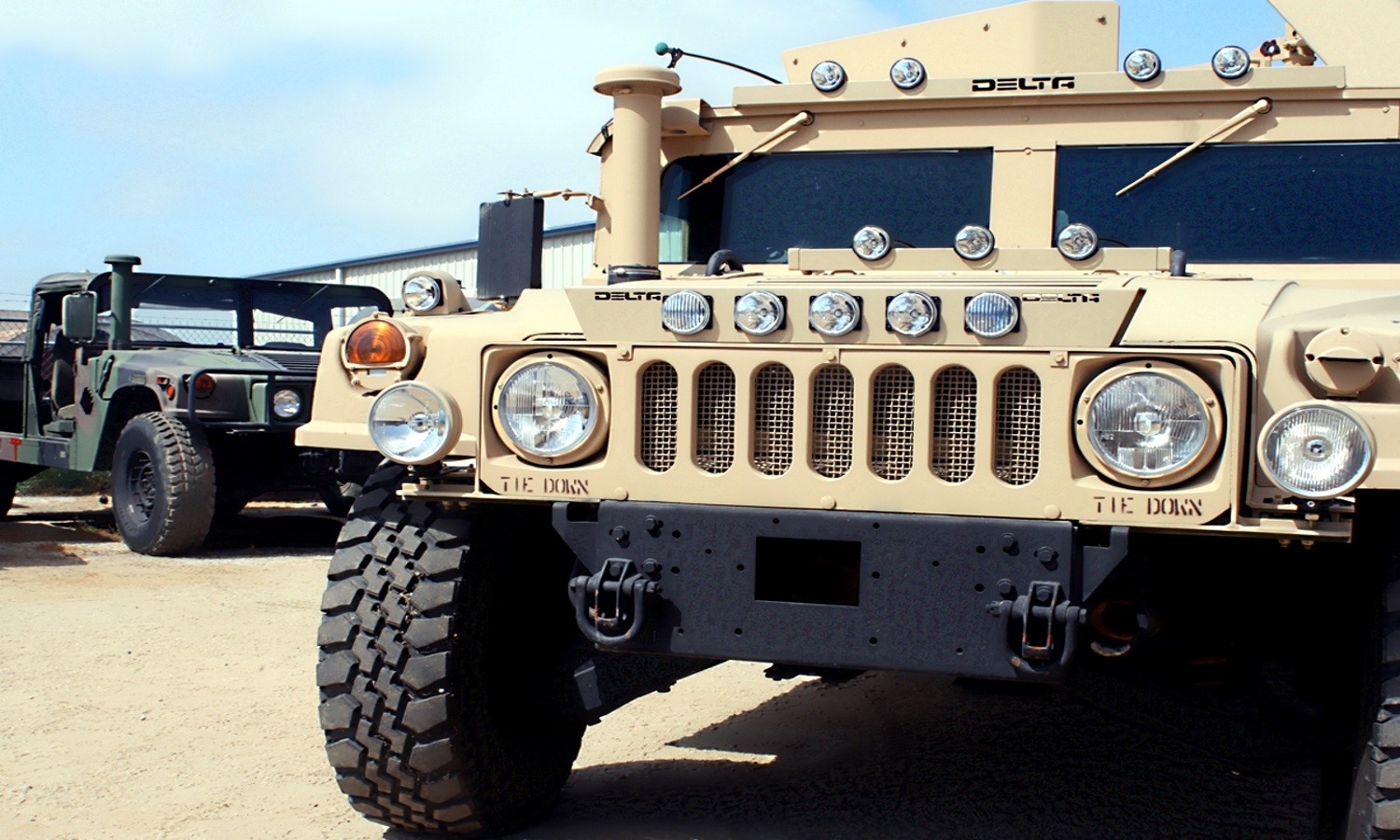 Hummer H1 OEM 6X LED Light Bar For multibaem