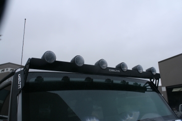 Jeep JK BULLET LED SHIELD LIGHT BAR