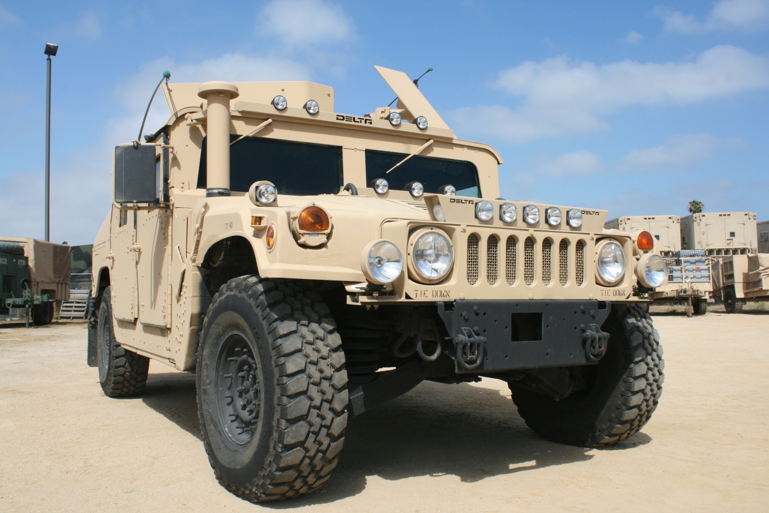 Hummer H1 OEM 6X LED Light Bar For multibaem