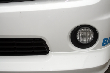 4.5" Round Universal Switchback Halo LED Bumper Fog Light Kit