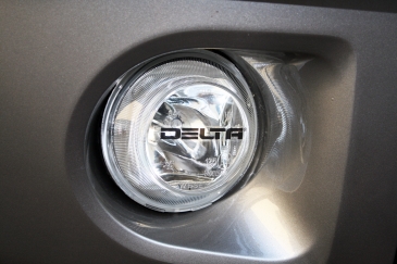 Universal 4.5" Round Switchback Halo LED Bumper Driving Light Kit