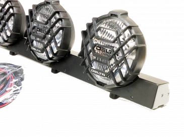 JEEP JL/ JT HORIZON 600 LED LIGHT BAR WITH HALOS